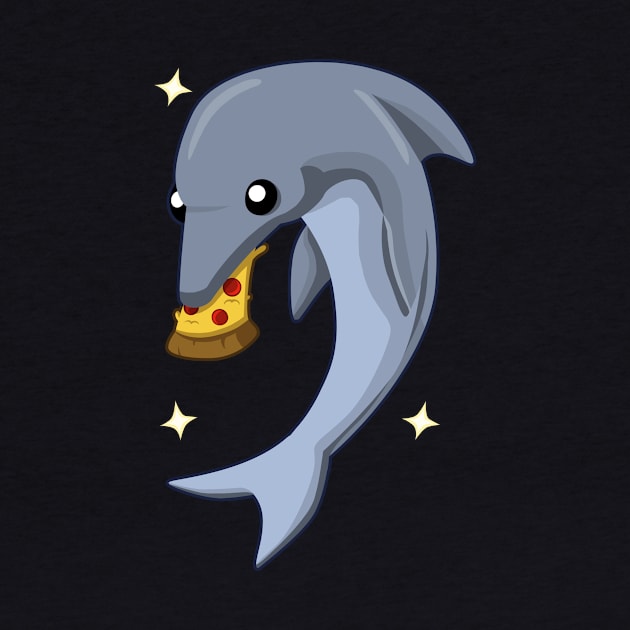 Dolphin & Pizza by Odedil87